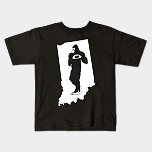 Indiana Bigfoot Kids T-Shirt